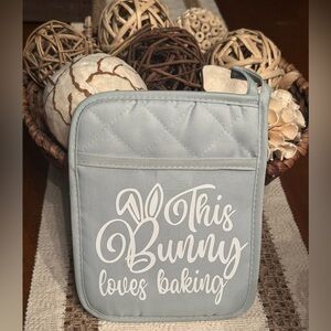 Easter Bunny Oven Mitt